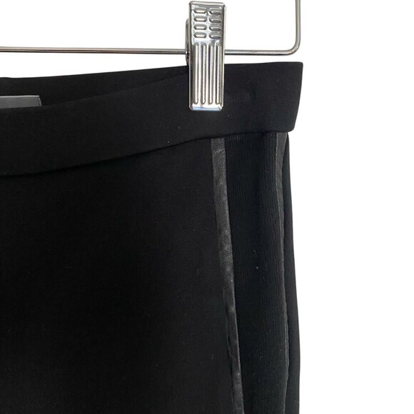Vince Black Leather Piped Legging Pants XSmall - Picture 5 of 5